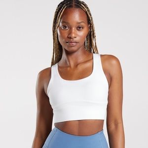 Gymshark White Sports Bra